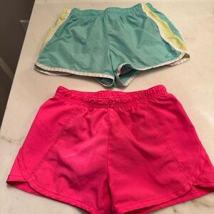 Carter's Pink and Teal shorts